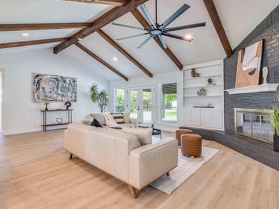 Living area at 13505 Broadmeade Ave - 3 bed 2 bath home
