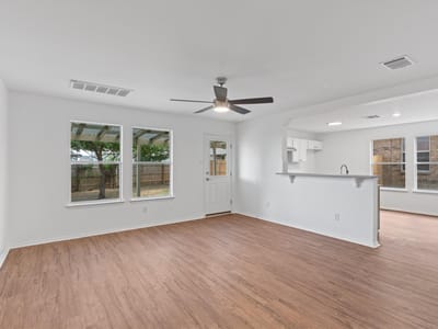 Living area at 13505 Lismore LN - 3 bed 2 bath home