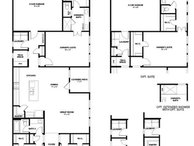 Living area at 13509 Muny Pkwy - 3 bed 2 bath home