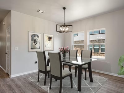 Living area at 13513 Kearns DR - 4 bed 2 bath home