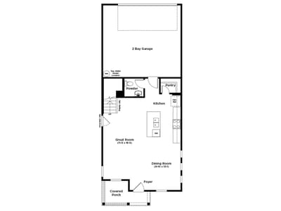 Kitchen at 136 Greinert Dr - 3 bed 2 bath home