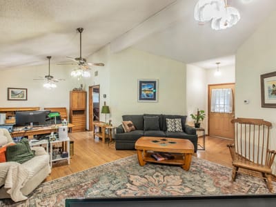 Primary bedroom at 136 Redbird LN - 3 bed 2 bath home