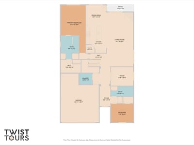 Primary bedroom at 136 Tailwind DR - 5 bed 3 bath home