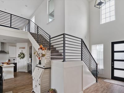 Living area at 136 W Castlebriar Dr - 4 bed 3 bath home