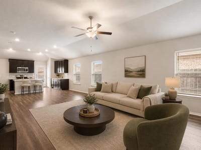 Living area at 13608 Bullhorn Acacia PASS - 4 bed 2 bath home