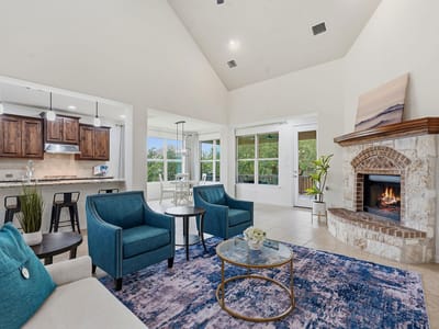 Living area at 13728 Mesa Verde DR - 4 bed 3 bath home