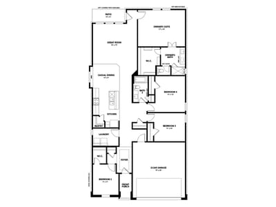 Living area at 13733 Tucker Hedge PASS - 4 bed 2 bath home