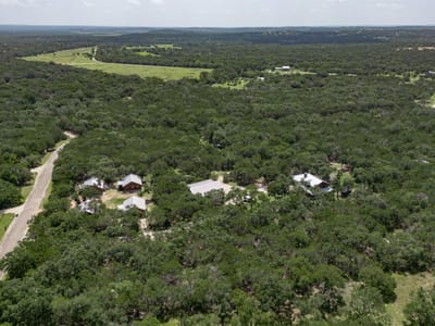 Primary bedroom at 1374 Forest View Dr - Forest View North, Blanco, TX