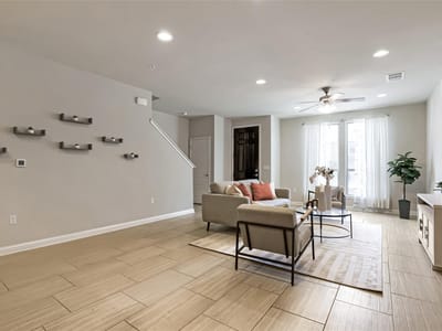 Bathroom at 13800 Lyndhurst ST Unit #203 - 3 bed 2 bath home