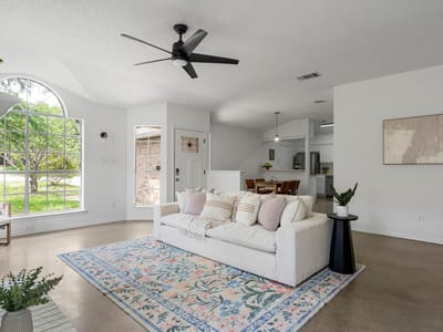 Living area at 13910 Cambourne DR - 3 bed 2 bath home