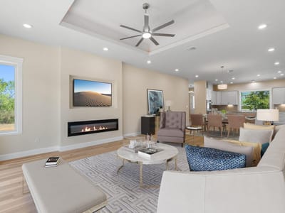 Living area at 1399 Hi Cir S - 3 bed 3 bath home