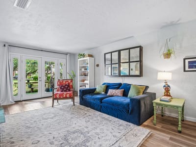 Primary bedroom at 14 Cypress Fairway VLG - 2 bed 2 bath home