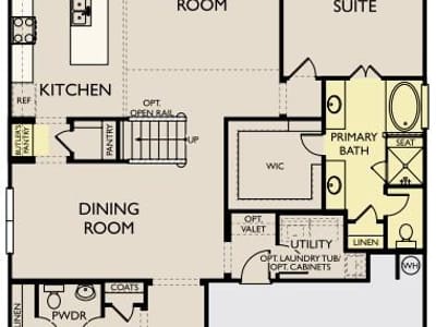 Primary bedroom at 140 Coleto TRL - 4 bed 2 bath home