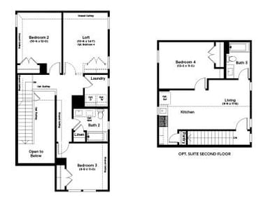 Living area at 140 Greinert DR - 3 bed 2 bath home