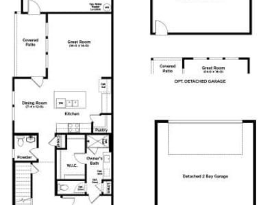Kitchen at 140 Greinert DR - 3 bed 2 bath home