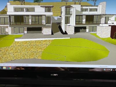 Living area at 14000 & 14002 Skyline Dr - Comanche Trail 03, Austin, TX