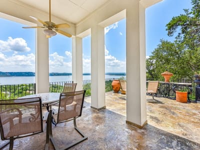 Living area at 14004 Skyline DR - 4 bed 5 bath home