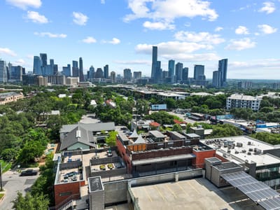 Primary bedroom at 1401 Eva ST Unit #402 - 1 bed 1 bath home