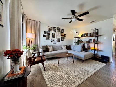 Primary bedroom at 1402 Camelot Cir - 3 bed 1 bath home