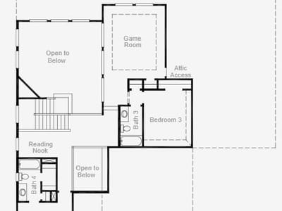 Kitchen at 1404 Jolie Rose BND - 4 bed 4 bath home