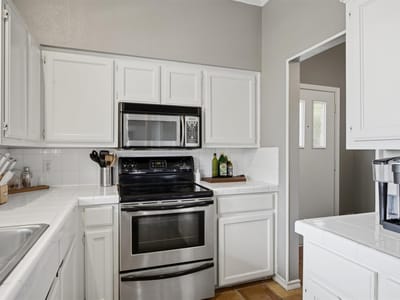 Primary bedroom at 1404 Norwalk Ln Unit #201 - 2 bed 2 bath home