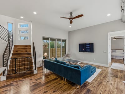 Primary bedroom at 1405 Camelot CIR Unit #A - 3 bed 2 bath home