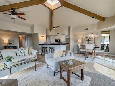 Primary bedroom at 1406 Broken Hills Dr Unit #14 - 2 bed 2 bath home