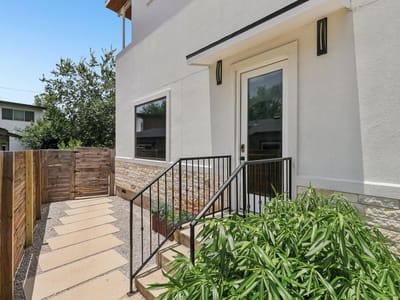 Primary bedroom at 1406 Camelot CIR Unit #2 - 3 bed 2 bath home