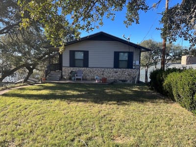 Primary bedroom at 1408 County Road 128 - 3 bed 1 bath home
