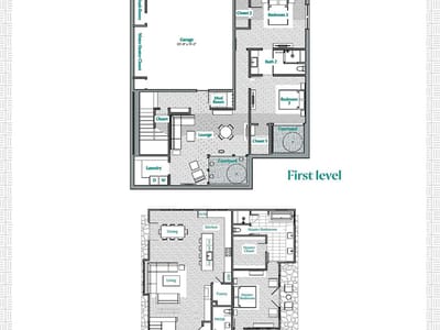 Bathroom at 1406 W 9th St Unit #301 - 3 bed 2 bath home