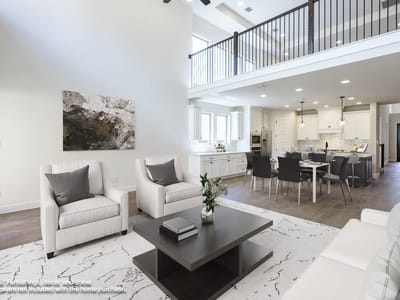 Living area at 141 Ensberg LN - 4 bed 3 bath home