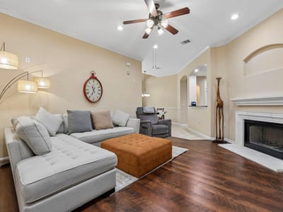 Living area at 14100 Avery Ranch BLVD Unit #1001 - 2 bed 2 bath home
