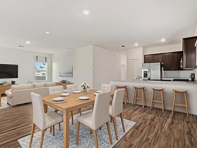 Living area at 14105 Nightview CV - 3 bed 2 bath home