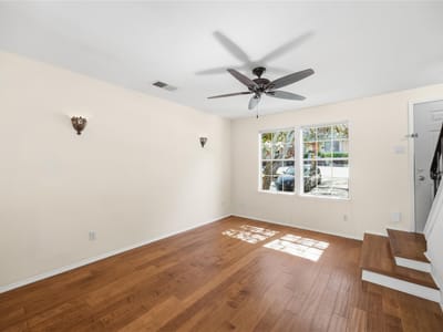 Primary bedroom at 1411 Gracy Farms Ln Unit #52 - 2 bed 1 bath home
