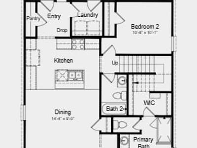 Living area at 14129 Gilwell DR - 4 bed 3 bath home