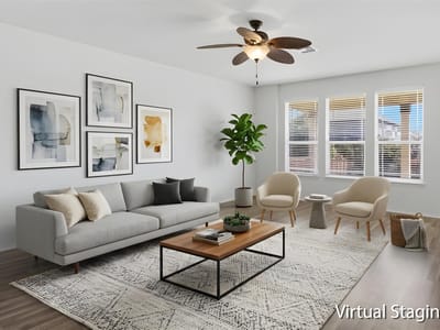 Living area at 1413 Ignacia Dr - 4 bed 2 bath home