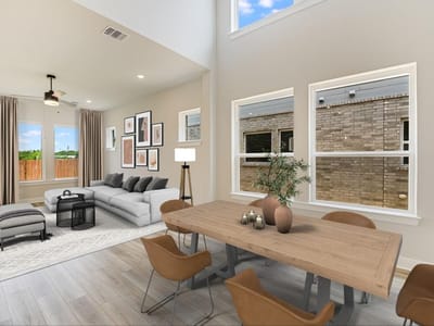 Living area at 1416 Hartley DR - 4 bed 2 bath home