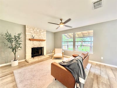 Primary bedroom at 1417 Deer Ledge TRL - 3 bed 2 bath home