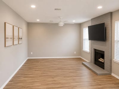Living area at 1422 Green Terrace DR - 3 bed 2 bath home