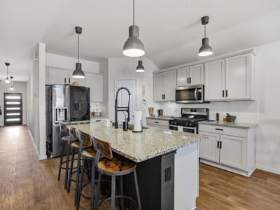 Primary bedroom at 1425 London Way - 4 bed 2 bath home