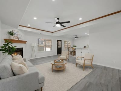 Primary bedroom at 143 Boulder Dr - 3 bed 2 bath home