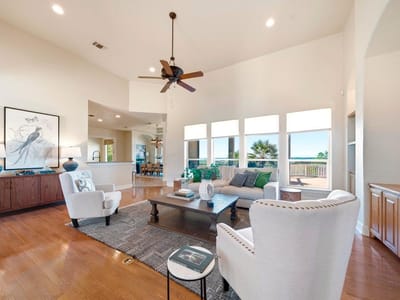 Primary bedroom at 143 Champion Way - 3 bed 3 bath home