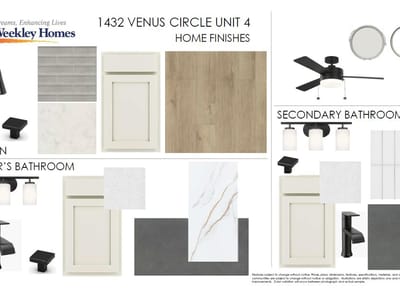 Primary bedroom at 1432 Venus CIR Unit #4 - 3 bed 2 bath home