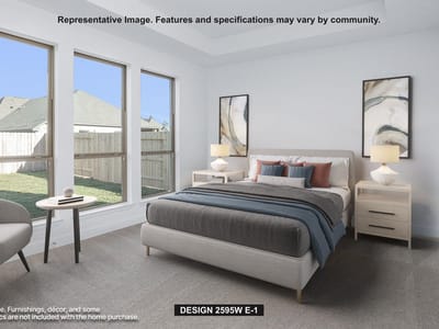Primary bedroom at 1433 Snowdrop DR - 4 bed 3 bath home