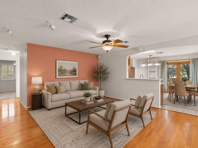 Primary bedroom at 144 Fall Creek Dr - 3 bed 2 bath home
