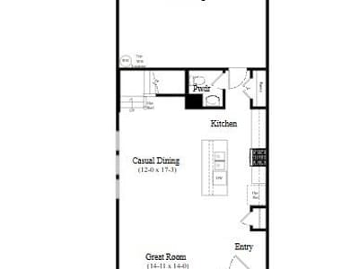 Living area at 144 Greinert DR - 3 bed 2 bath home