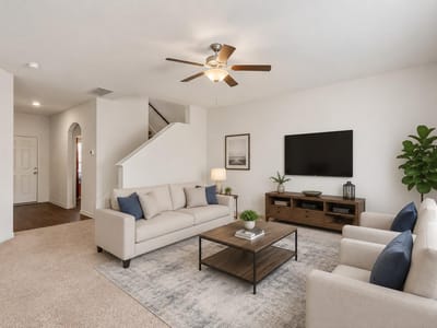 Living area at 14405 Boomtown WAY - 4 bed 2 bath home