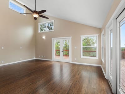 Primary bedroom at 14407 Tucumcari TRL - 2 bed 2 bath home