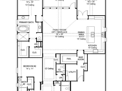 Kitchen - 1444 Amanda Paige Dr Kitchen at 1444 Amanda Paige Dr - 4 bed 4 bath home