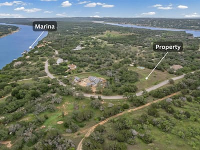 Primary bedroom at 1449 Las Entradas Dr - Las Entradas On Lake Travis, Spicewood, TX